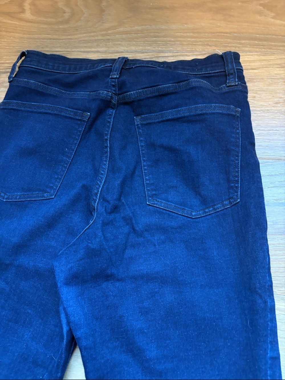 Universal Thread Women’s Dark Blue Jeans Size 10R High Rise Ankle Bootcut - Picture 4 of 5
